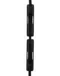 The FCS D-Ring Double Soft Rack in Black