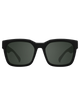 Dessa Sunglasses in Soft Matte Black & Happy Grey Green