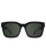 Dessa Sunglasses in Soft Matte Black & Happy Grey Green