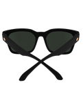 Dessa Sunglasses in Soft Matte Black & Happy Grey Green