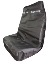 Double Seat Cover in Black