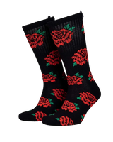 Dressen Roses Socks in Black