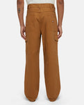 Duck Canvas Cargo Trousers in Brown Duck