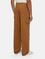 Duck Canvas Cargo Trousers in Brown Duck