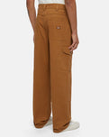 Duck Canvas Cargo Trousers in Brown Duck