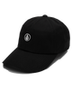 The Volcom Womens Circle Stone Dad Cap in Black