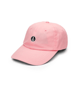 The Volcom Womens Circle Stone Dad Cap in Light Peony