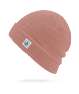 The Volcom Womens Full Stone Beanie in Mauve Rose