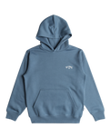 The Billabong Boys Boys Arch Hoodie in Vintage Indigo