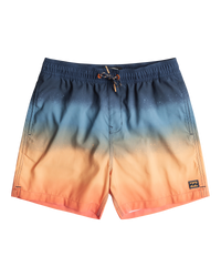 The Billabong Boys Boys All Day Fade Volley Shorts in Coral