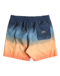 The Billabong Boys Boys All Day Fade Volley Shorts in Coral