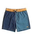 The Billabong Boys Boys All Day Interchange Volley Shorts in Denim Blue