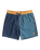 The Billabong Boys Boys All Day Interchange Volley Shorts in Denim Blue