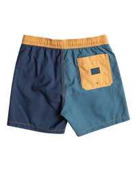 The Billabong Boys Boys All Day Interchange Volley Shorts in Denim Blue