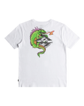 The Billabong Boys Boys Iguana King T-Shirt in White