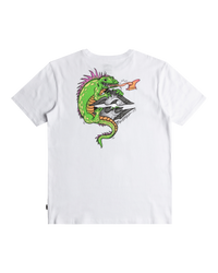 The Billabong Boys Boys Iguana King T-Shirt in White