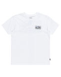 The Billabong Boys Boys Scenic Arch T-Shirt in White