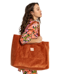 The Billabong Beach Crush Beach Bag in Golden Brown