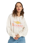 The Billabong Womens All Time Hoodie in Salt Crystal