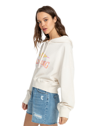 The Billabong Womens All Time Hoodie in Salt Crystal