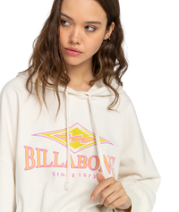 The Billabong Womens All Time Hoodie in Salt Crystal