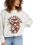 The Billabong Womens Aloha Kendal Sweatshirt in Salt Crystal