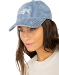 The Billabong Womens Essential Cord Cap in Blue Shadow