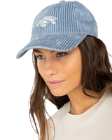 The Billabong Womens Essential Cord Cap in Blue Shadow