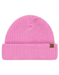 The Billabong Womens Alta Rib Beanie in Berry Pink