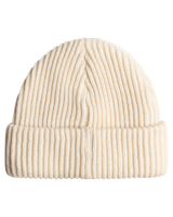 The Billabong Womens Alta Rib Beanie in White Cap