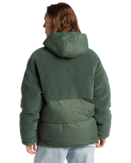 The Billabong Womens Love Trip Jacket in Treehugger