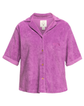 The Billabong Womens White Sands Shirt in Bright Orchid