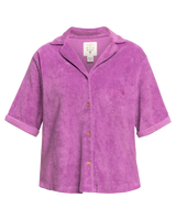 The Billabong Womens White Sands Shirt in Bright Orchid