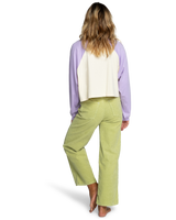 The Billabong Womens Gold Cord Trousers in Willow