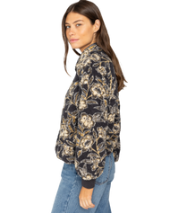 The Billabong Womens Time Off Fleece Jacket in Black Sands