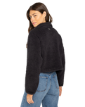 The Billabong Womens Holiday Fleece Jacket in Blacks