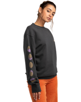 The Billabong Womens After Surf Sweatshirt in Off Black