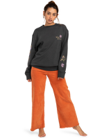 The Billabong Womens After Surf Sweatshirt in Off Black