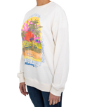 The Billabong Womens Getaway Sweatshirt in Salt Crystal