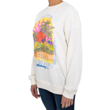 The Billabong Womens Getaway Sweatshirt in Salt Crystal