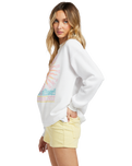 The Billabong Womens Getaway Sweatshirt in Salt Crystal