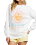 The Billabong Womens Getaway Sweatshirt in Salt Crystal