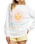 The Billabong Womens Getaway Sweatshirt in Salt Crystal