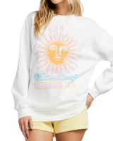 The Billabong Womens Getaway Sweatshirt in Salt Crystal