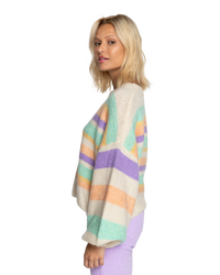 The Billabong Womens Soft Wind Jumper in Multi