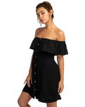 The Billabong Womens Sunny Side Dress in Black