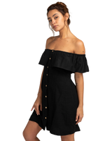 The Billabong Womens Sunny Side Dress in Black