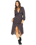 The Billabong Womens Cool Night Dress in Black Sands