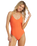 Tanlines One Piece Swimsuit in Coral Craze