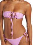 The Billabong Womens Sol Searcher Triangle Bikini Top in Lush Lilac